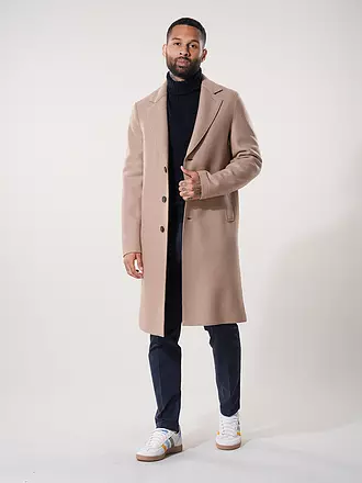 HARRIS WHARF LONDON | Manteau en laine | camel